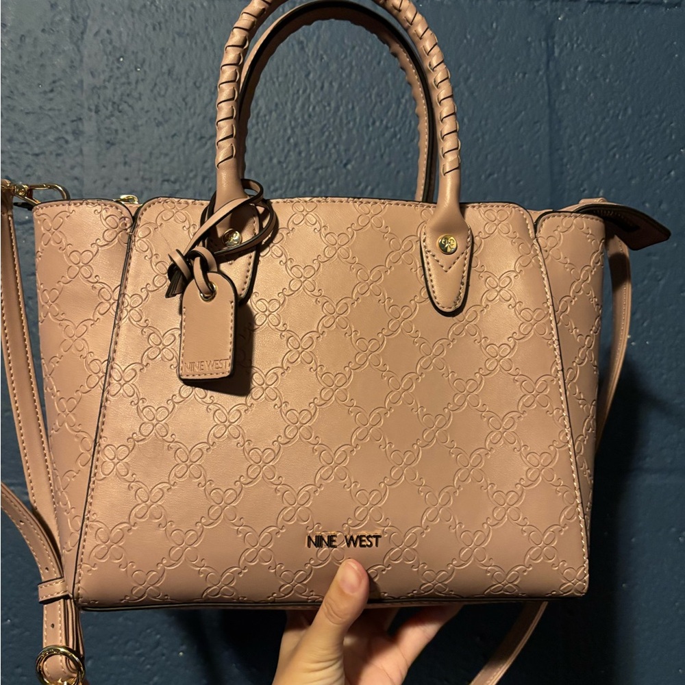 Nine West blush Embossed Women's Bag